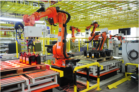 辦公家具自動化車間