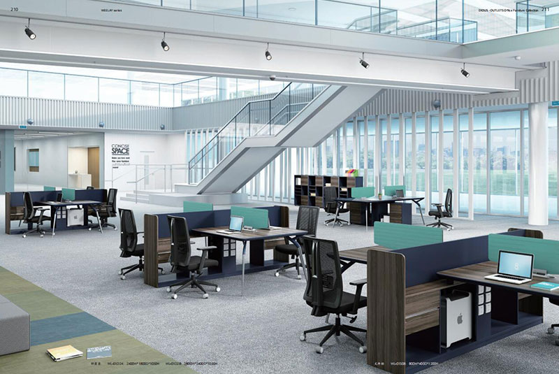 蔚來係列 - 個性定製現代辦公室屏風卡位