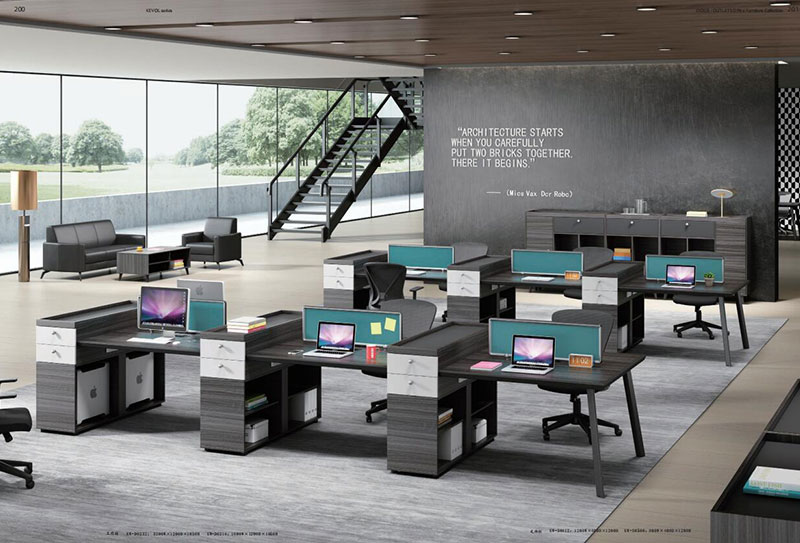 科沃係列 - 現代辦公室職員辦公屏風卡位