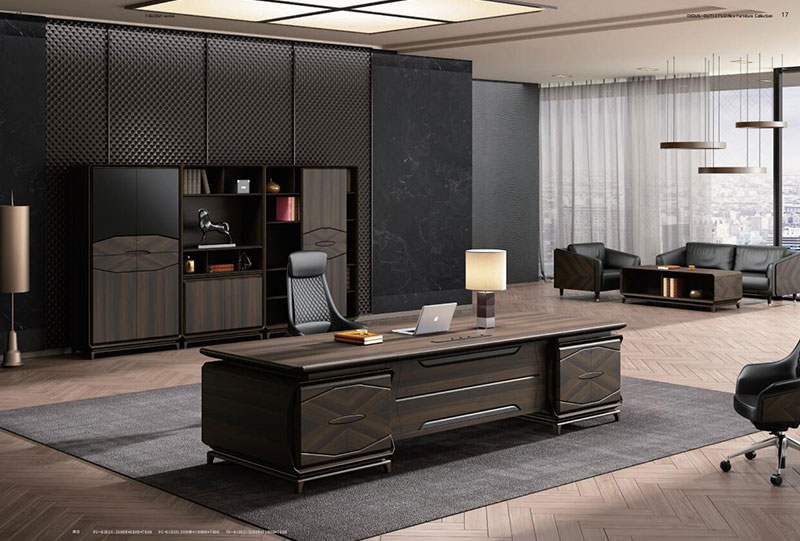 梵高係列 - 時尚寬敞老板經理辦公室大班台 梵高係列 - 時尚寬敞老板經理辦公室大班台