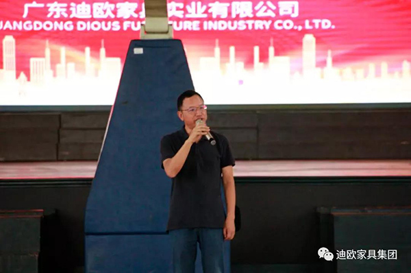 【黃壽金董事長發表講話】