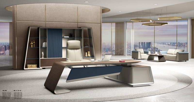 時尚總裁大班台