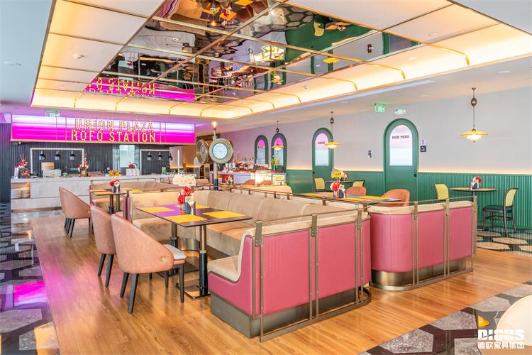 酒店吧台休閑區和餐廳家具