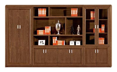 總裁辦公室辦公家具套裝油漆雞翅木文件櫃U02S37