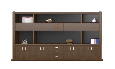 政府機關辦公家具雞翅木文件櫃U08S40